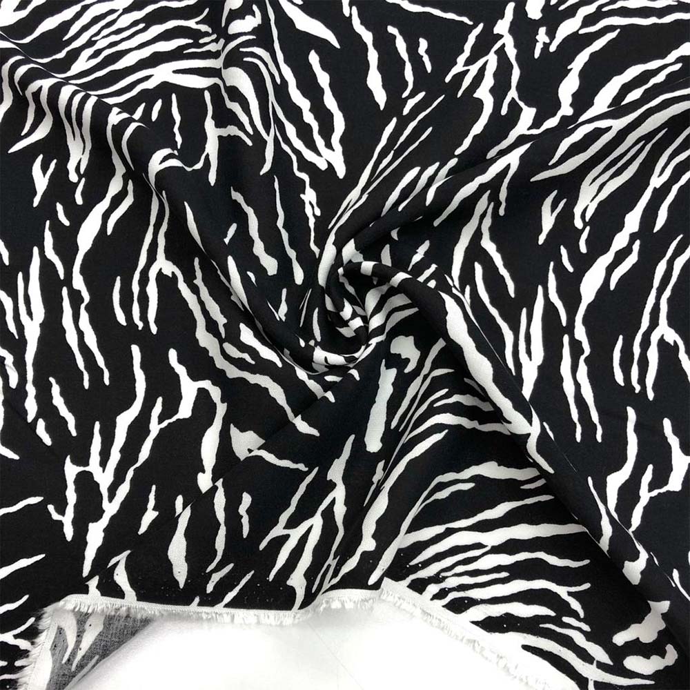 Desenli Viskon Kumaş Desenli Viskon Kumaş