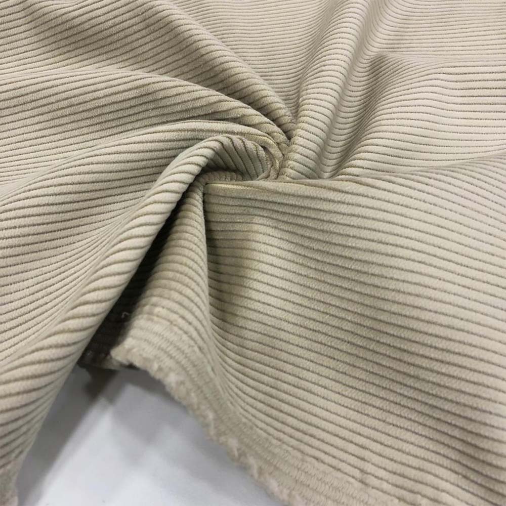 Fitilli Kadife Kumaş Koyu Krem Fitilli Kadife Kumaş Koyu Krem