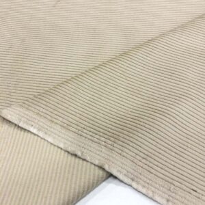 Fitilli Kadife Kumaş Koyu Krem