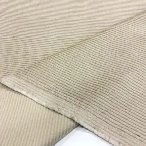 Fitilli Kadife Kumaş Koyu Krem