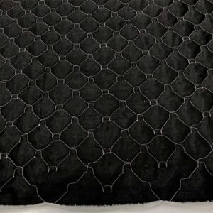 Kapitone Kumaş Siyah