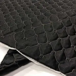 Kapitone Kumaş Siyah