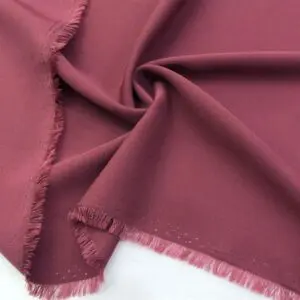 Medine İpeği Kumaş Mat Nar Çiçeği