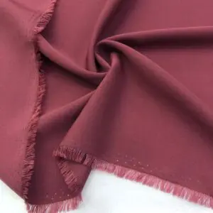 Medine İpeği Kumaş Mat Nar Çiçeği