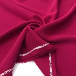 Paris Krep Kumaş Fuşya