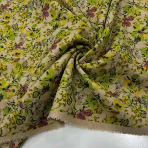 Desenli İnce Fitilli Kadife Kumaş Desenli İnce Fitilli Kadife Kumaş