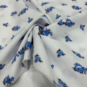 Desenli Poplin Kumaş