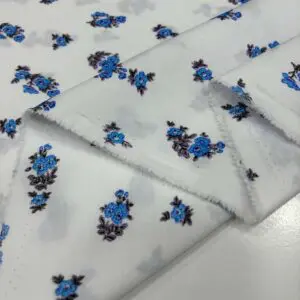 Desenli Poplin Kumaş