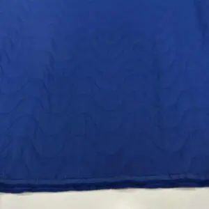 İnce Kapitone Kumaş Saks Mavisi