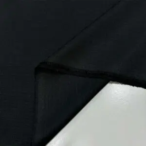 Çizgili Poliviskon Kumaş Siyah