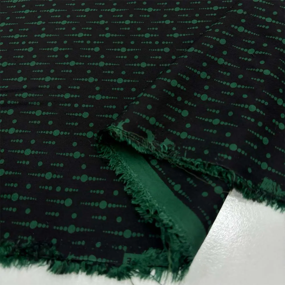 Desenli Belmando Viskon Kumaş