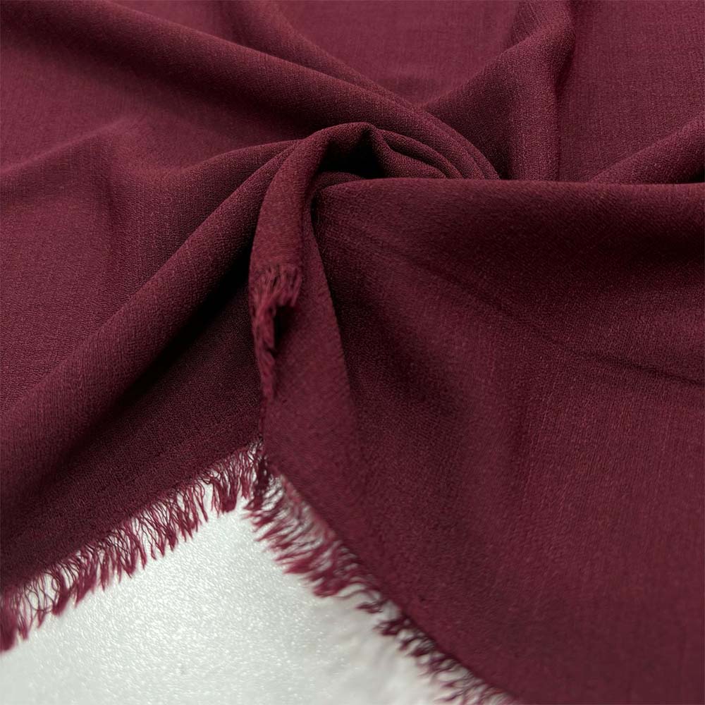 Kırışmayan Keten Kumaş Bordo Kırışmayan Keten Kumaş Bordo