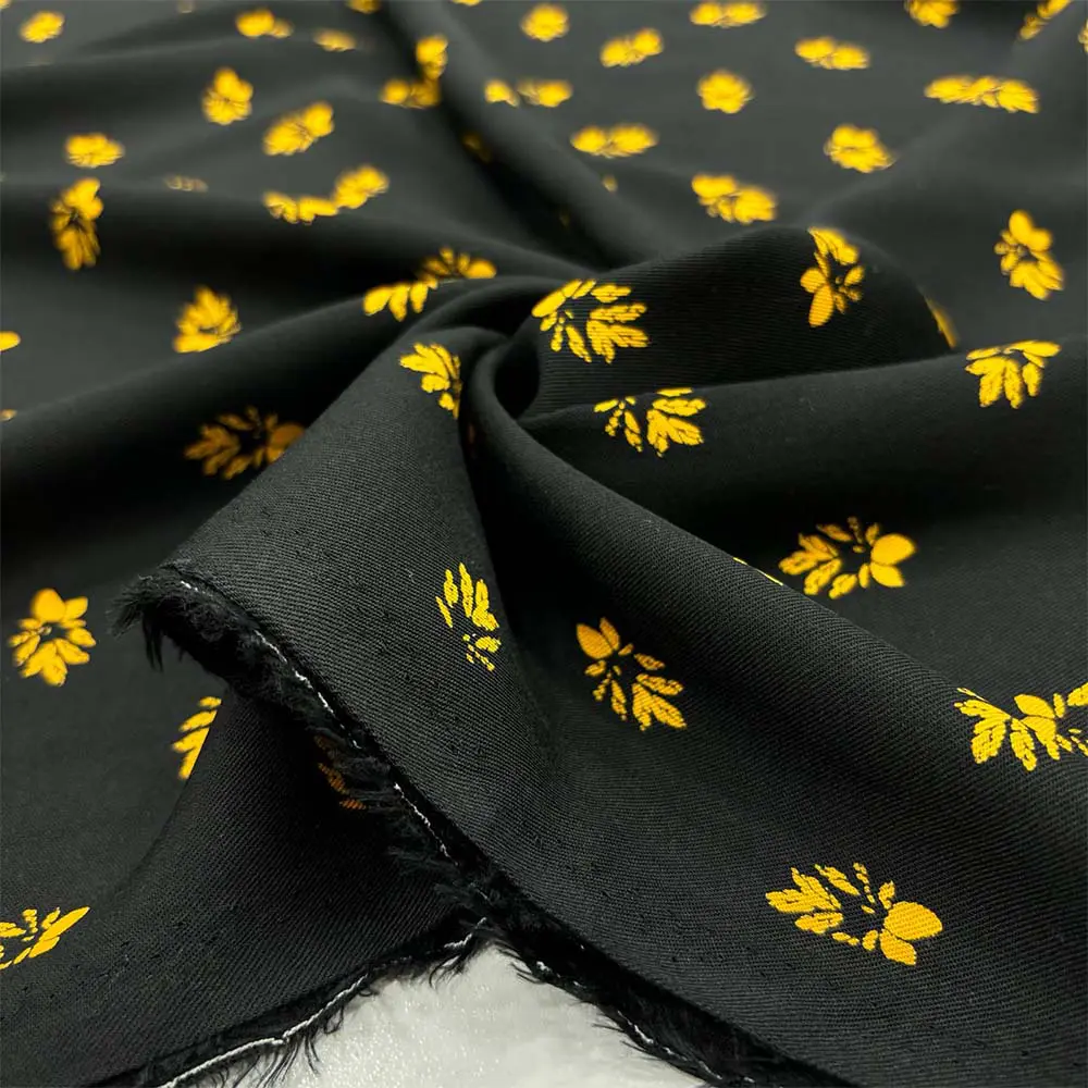 Desenli Belmando Viskon Kumaş