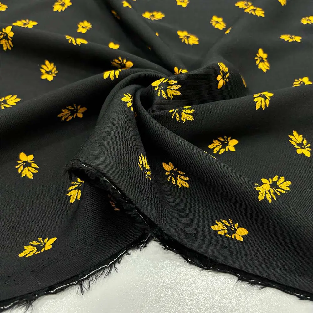 Desenli Belmando Viskon Kumaş