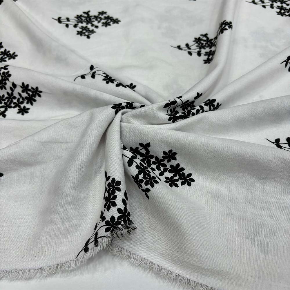 Desenli Viskon Kumaş Desenli Viskon Kumaş