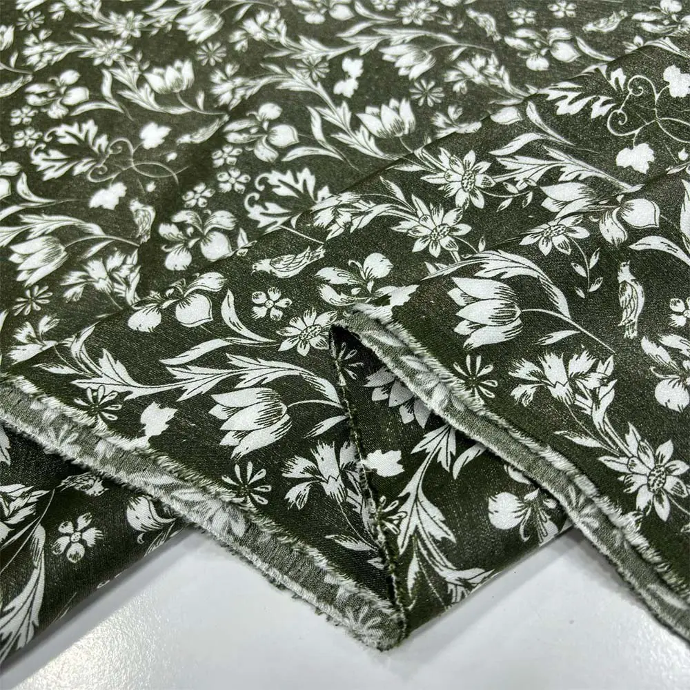 Simli Pamuk Cupra Kumaş