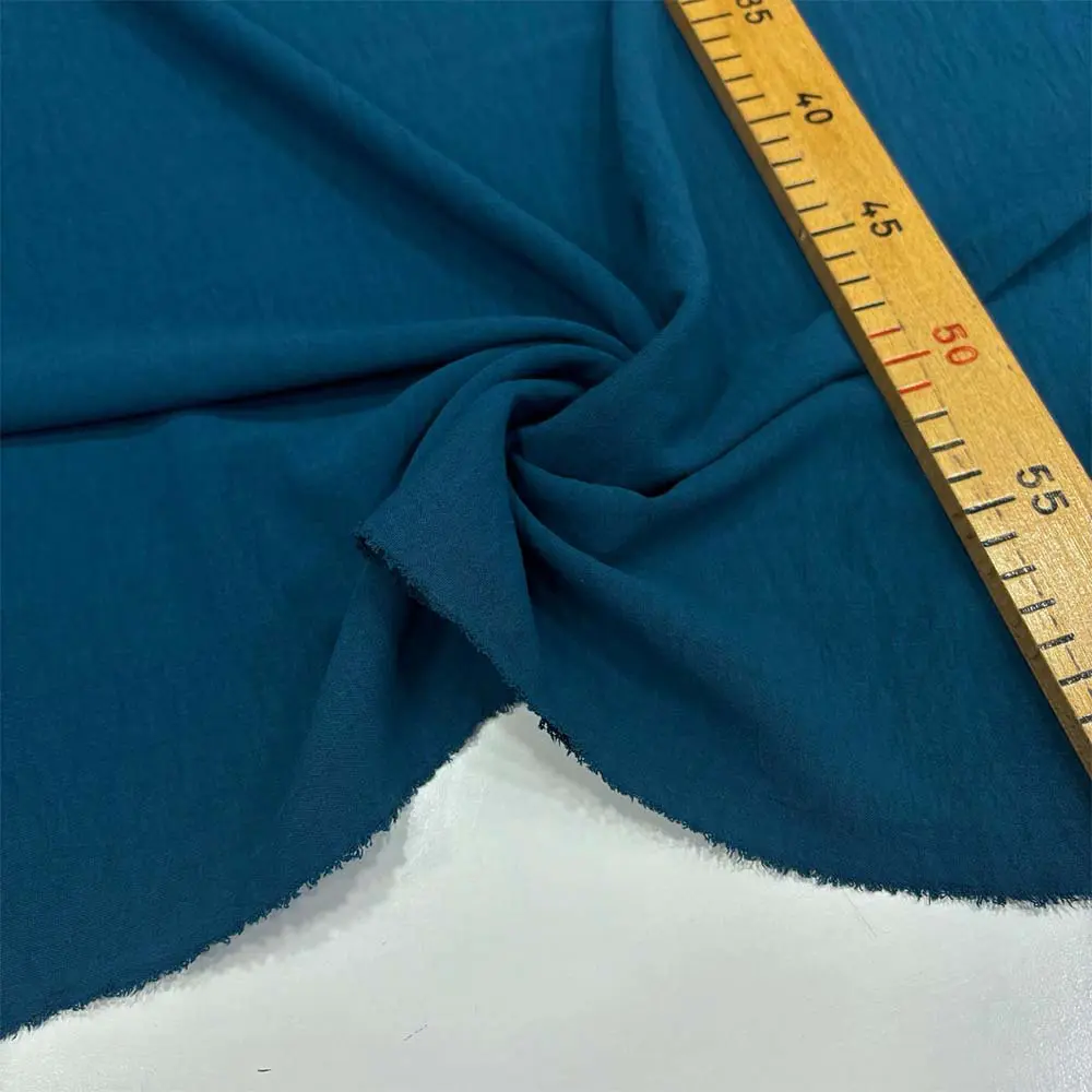 Aerobin Krep Kumaş Petrol Mavisi Aerobin Krep Kumaş Petrol Mavisi