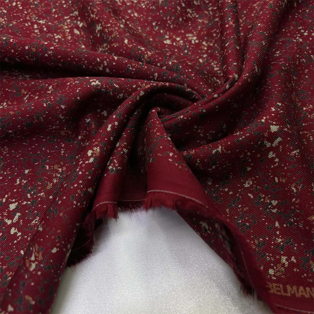 Desenli Belmando Viskon Kumaş