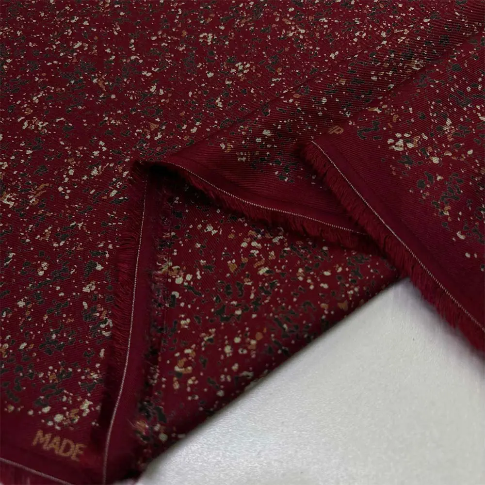 Desenli Belmando Viskon Kumaş