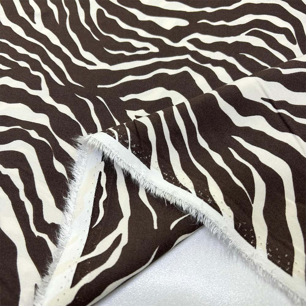 Desenli Viskon Kumaş