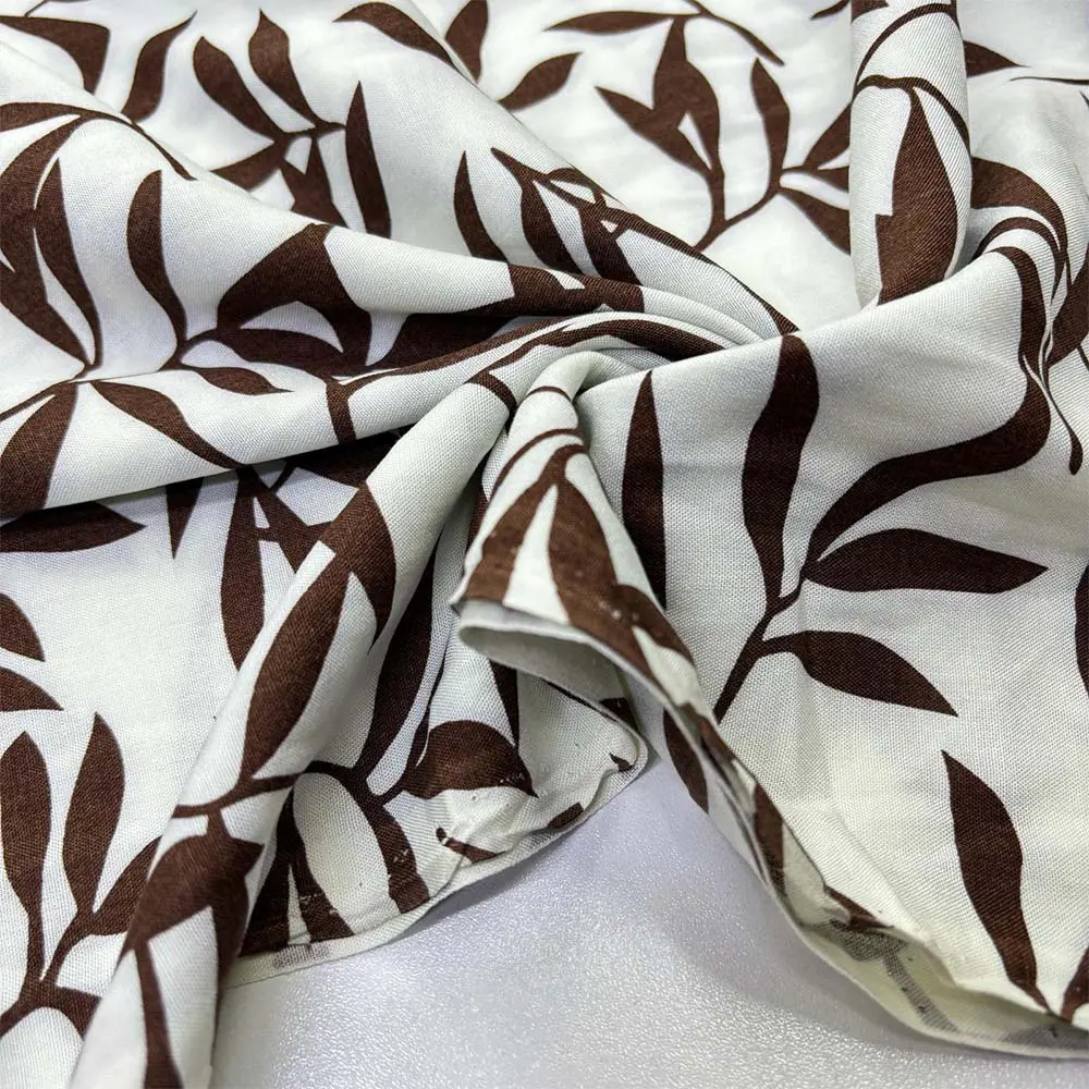 Desenli Viskon Kumaş