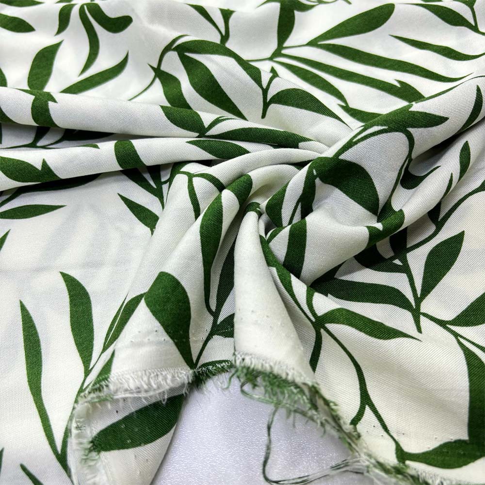 Desenli Viskon Kumaş