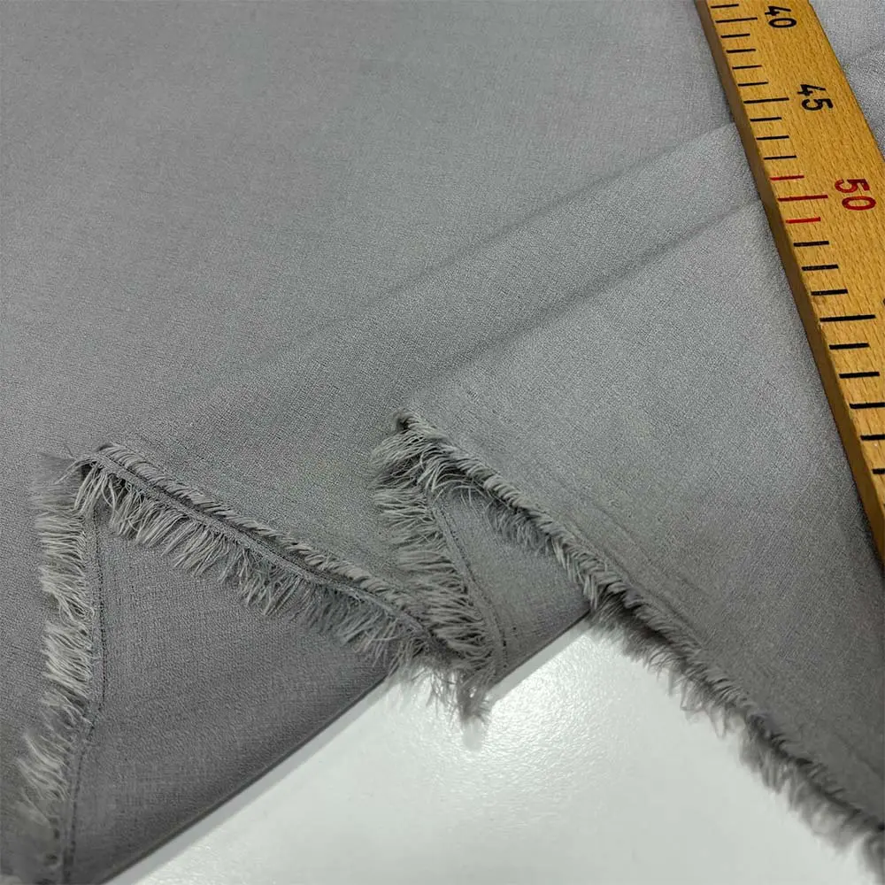 Kırışmayan Keten Kumaş Açık Gri Kırışmayan Keten Kumaş Açık Gri