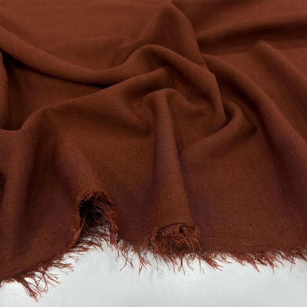 Kırışmayan Keten Kumaş Kiremit Kırışmayan Keten Kumaş Kiremit