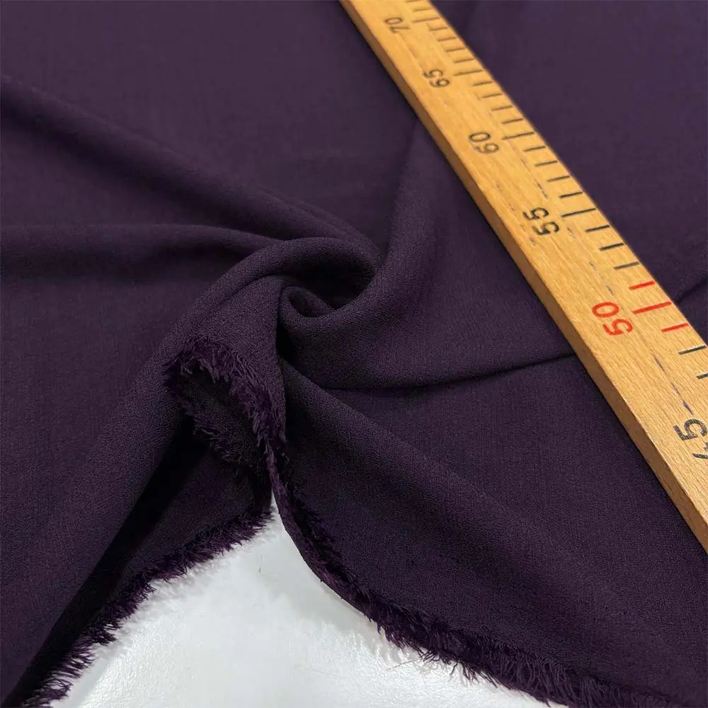 Kırışmayan Keten Kumaş Mürdüm Kırışmayan Keten Kumaş Mürdüm