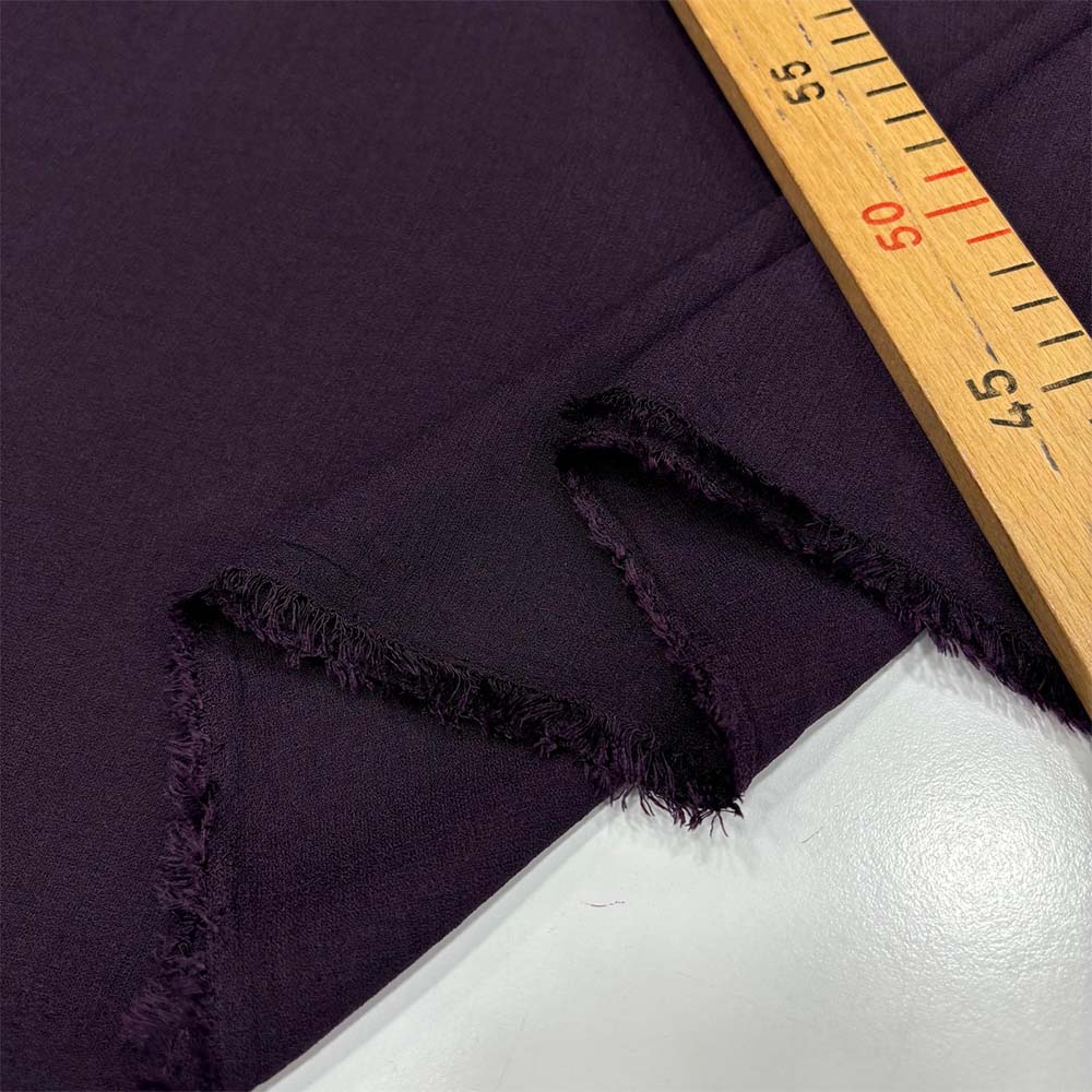 Kırışmayan Keten Kumaş Mürdüm Kırışmayan Keten Kumaş Mürdüm