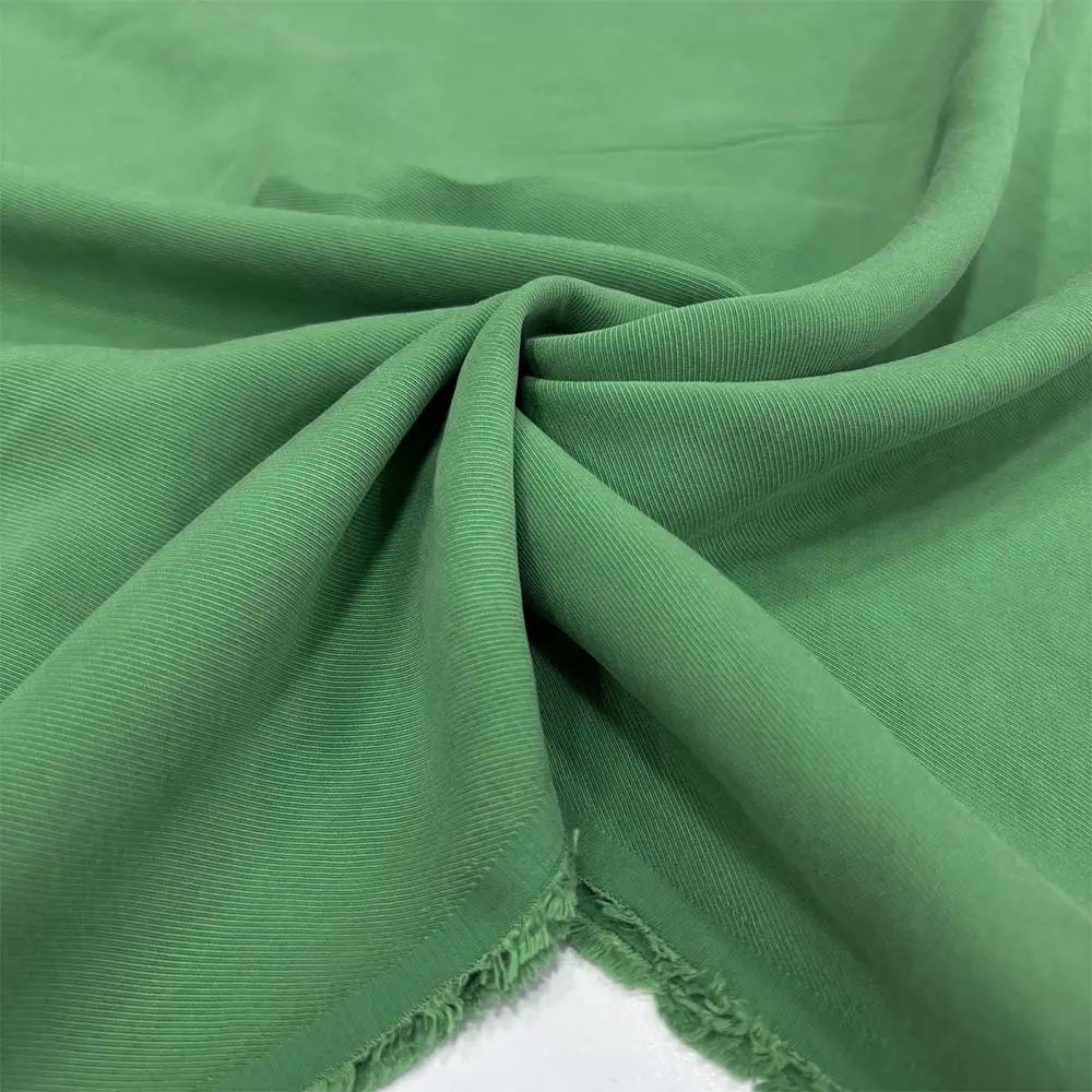 Taşlanmış Floş Keten Kumaş Yeşil Taşlanmış Floş Keten Kumaş Yeşil