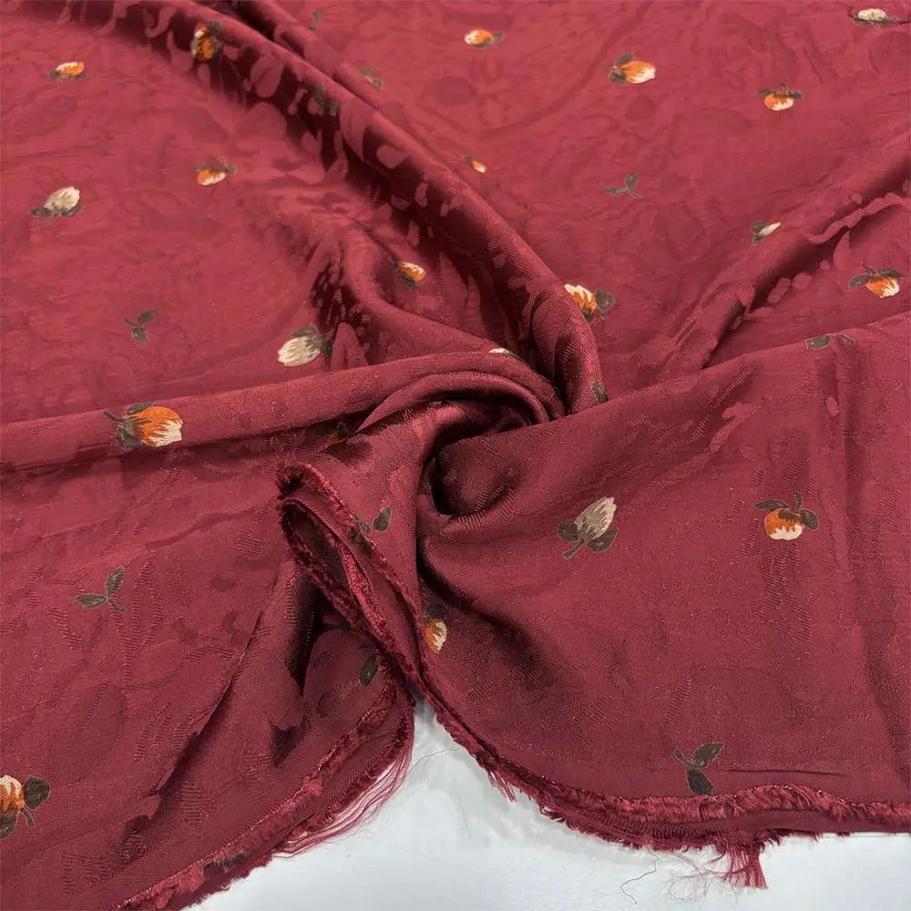 Jakar Cupra Kumaş Mercan