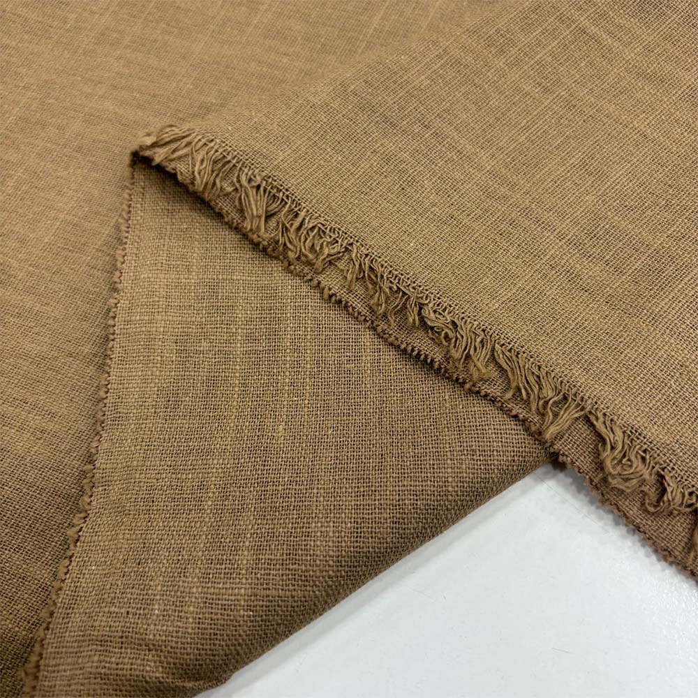 Pamuk Keten Kumaş Açık Kahverengi Pamuk Keten Kumaş Açık Kahverengi