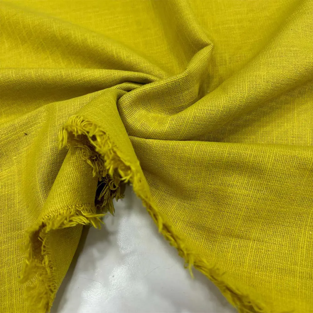 Pamuk Keten Kumaş Yeşil