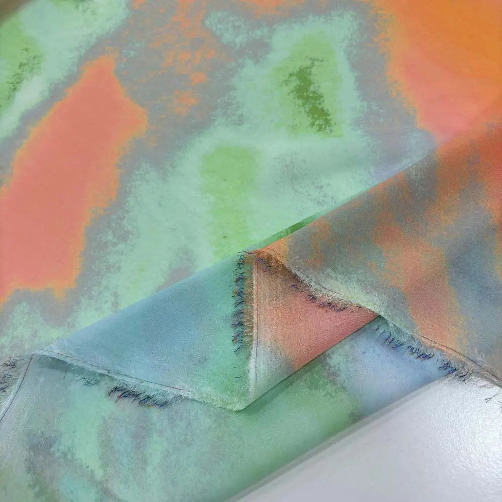 Desenli Şifon Kumaş