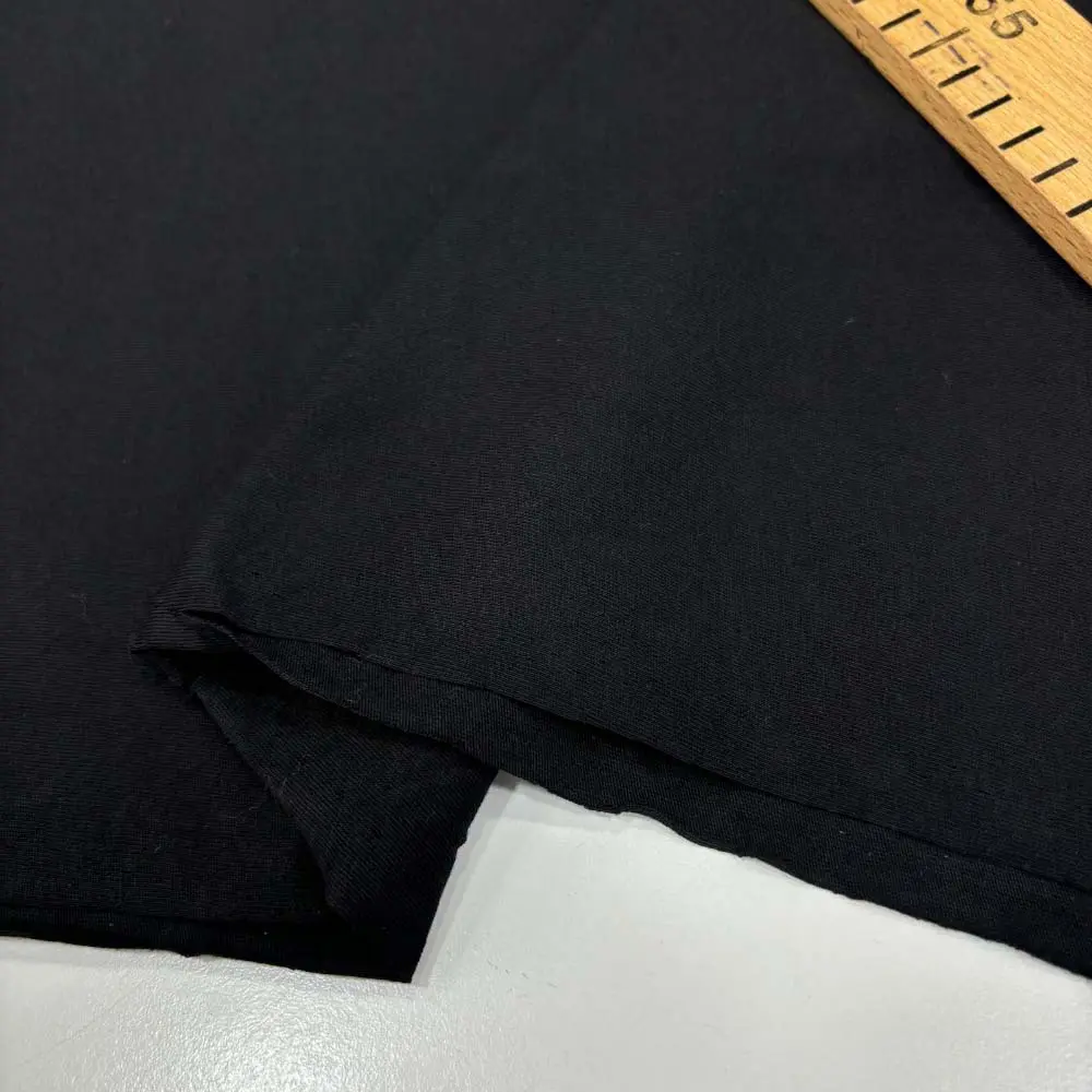 Pamuk Penye Kumaş Siyah