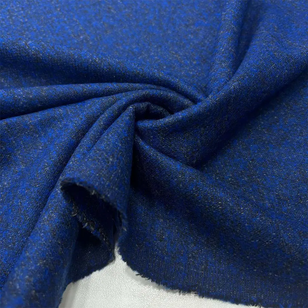 Ekose Flanel Kumaş Saks Mavisi