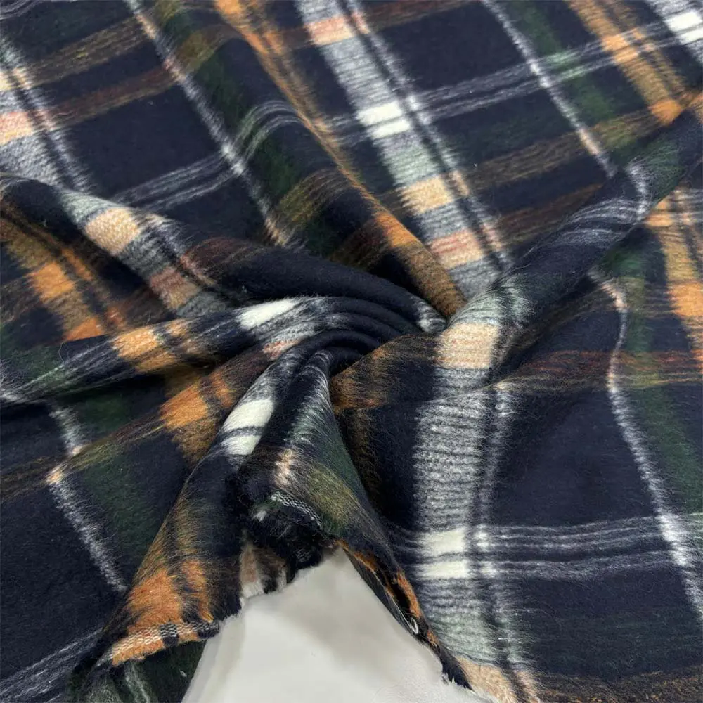 Ekose İnce Kaşe Kumaş Ekose İnce Kaşe Kumaş