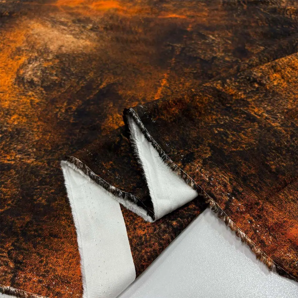 Desenli Belmando Viskon Kumaş