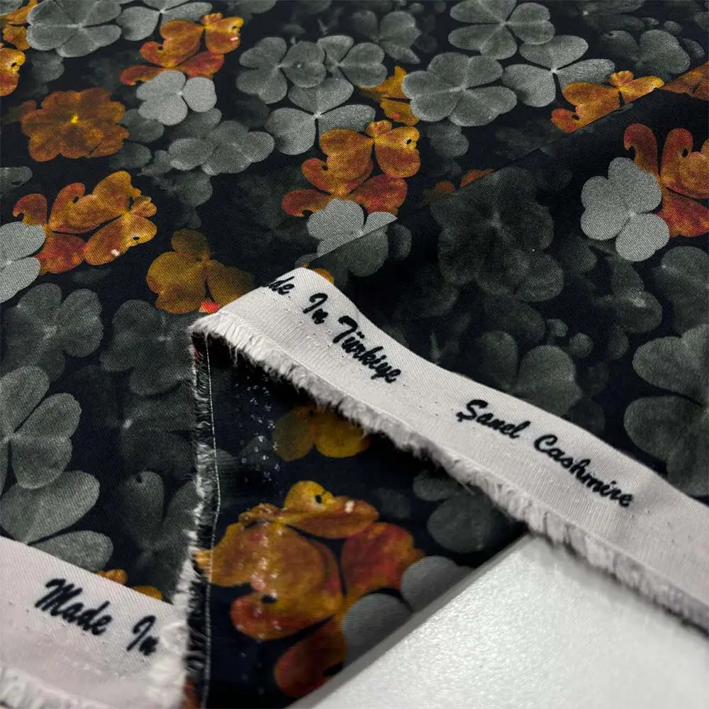 Desenli Belmando Viskon Kumaş