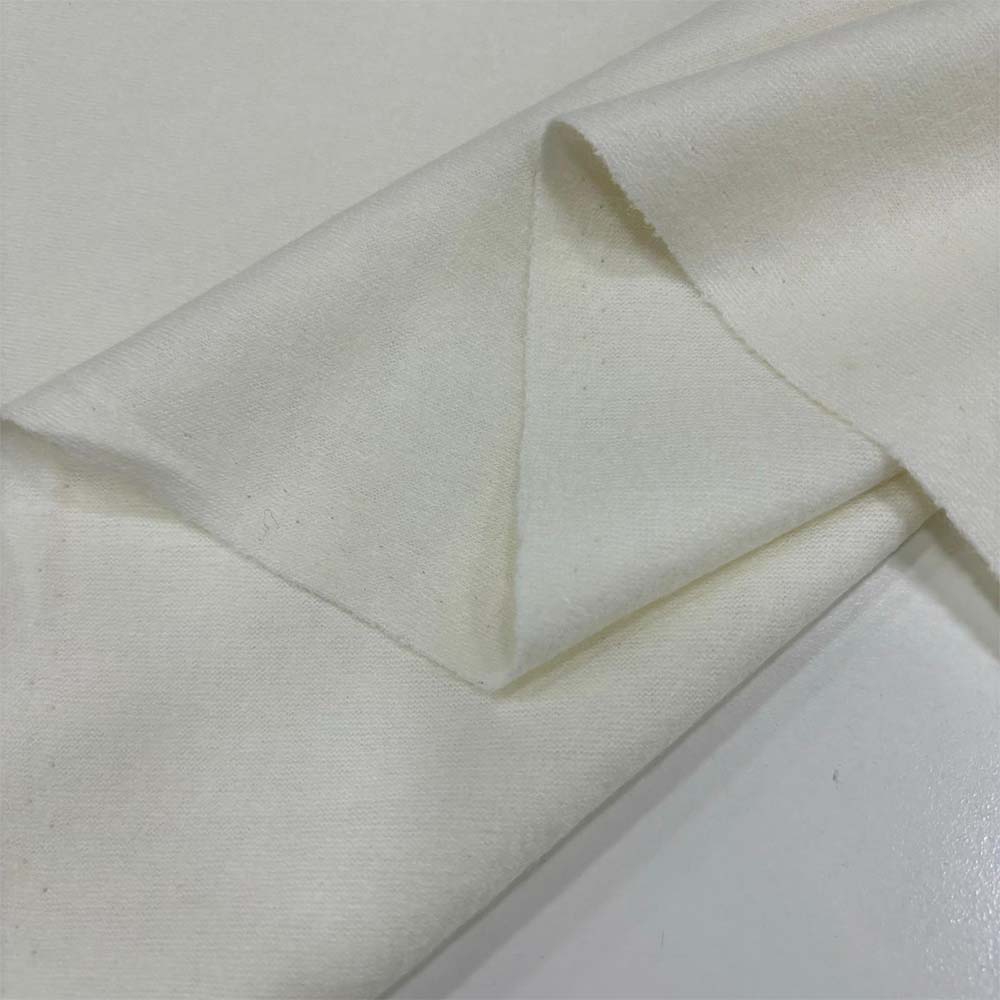 İnce Yün Keçe Kumaş Kırık Beyaz