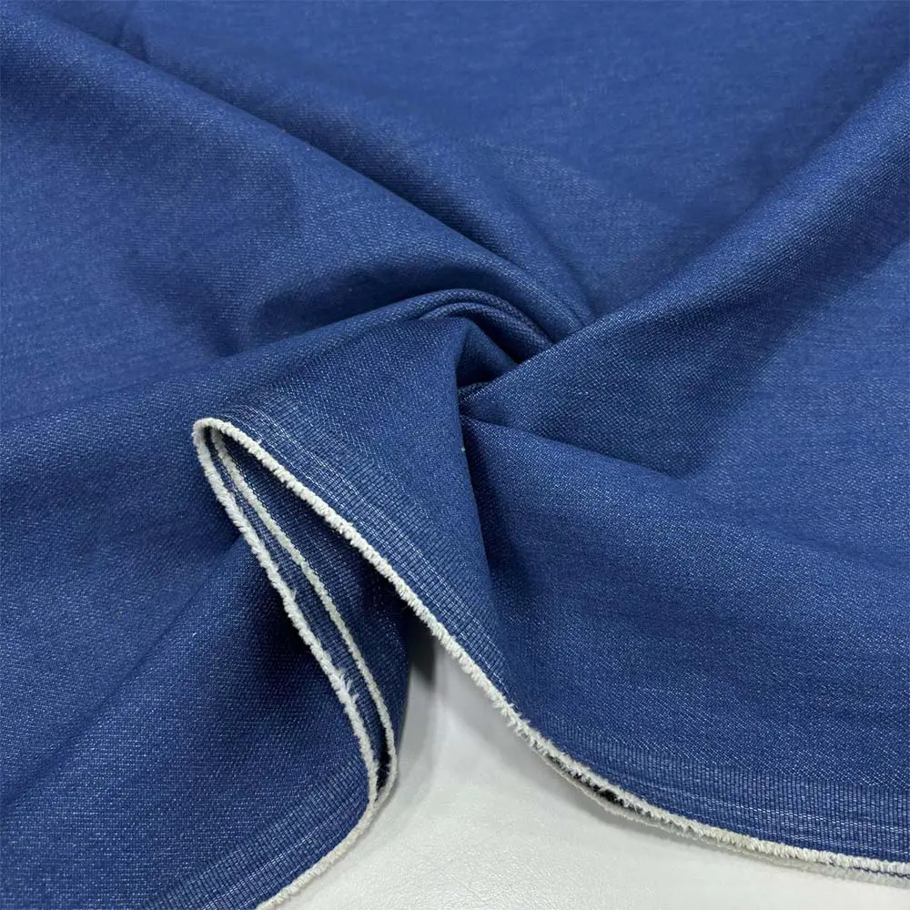 Likralı Kot Kumaş Mavi