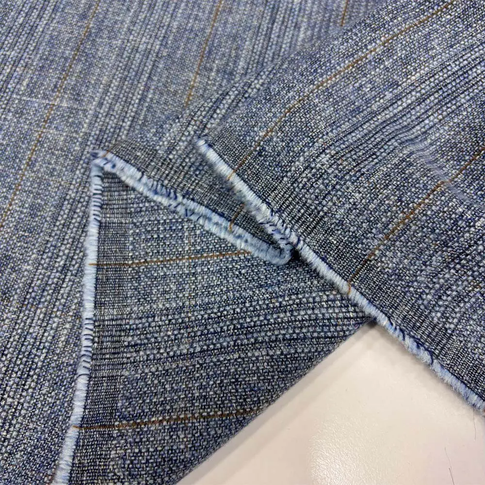 Ekose Flanel Kumaş Gri