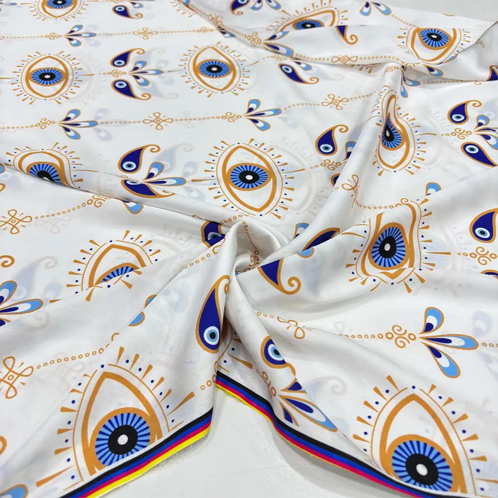 İpek Desenli Saten Kumaş İpek Desenli Saten Kumaş