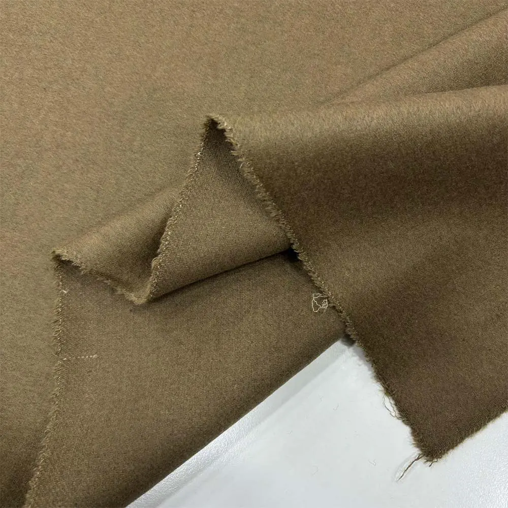 Tok Yün Kaşmir Kumaş Camel