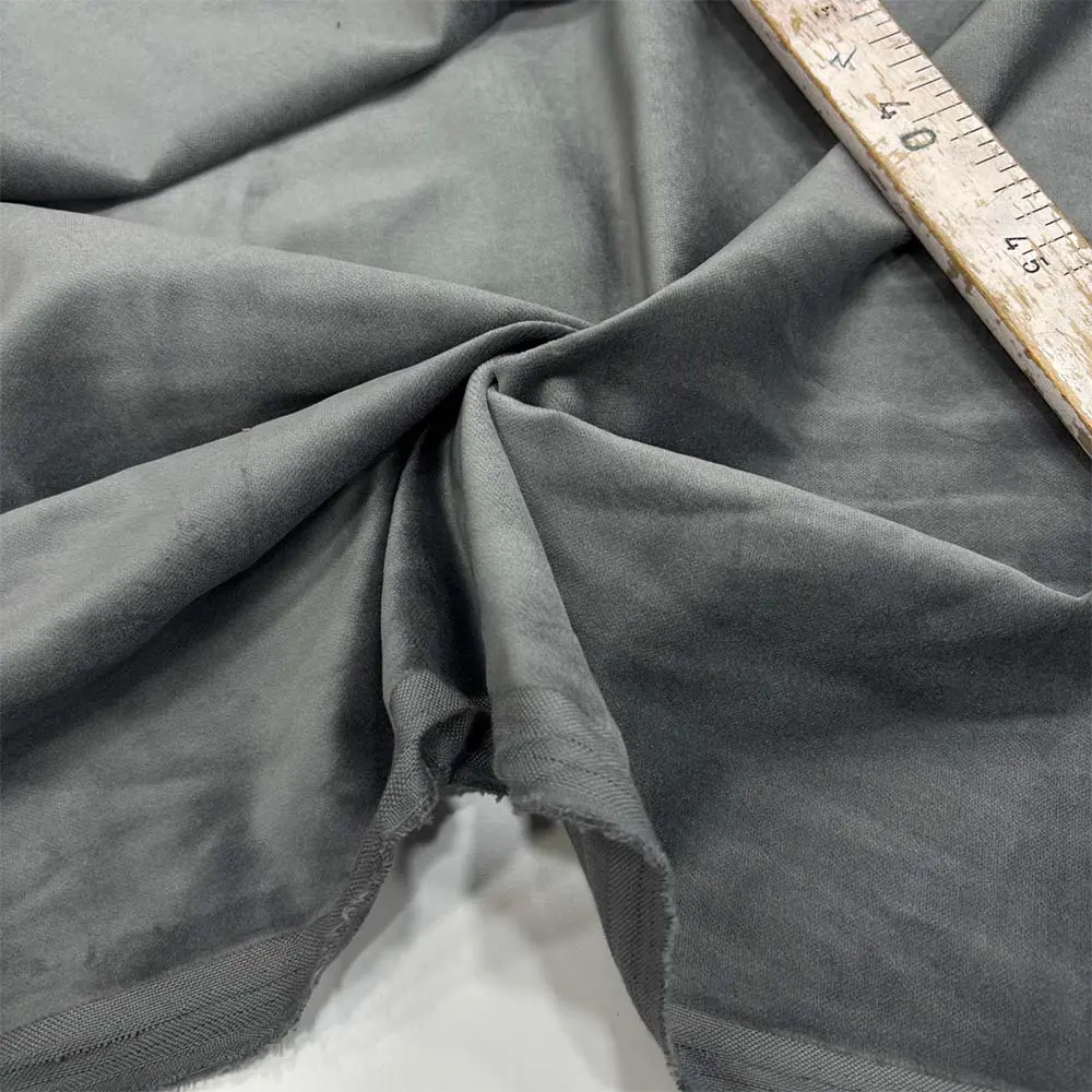 Cotton Kadife Kumaş Açık Gri Cotton Kadife Kumaş Açık Gri