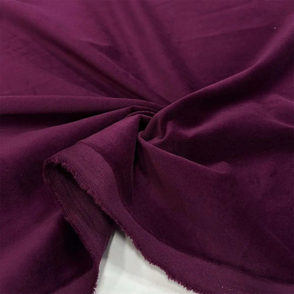 Cotton Kadife Kumaş Vişne Çürüğü Cotton Kadife Kumaş Vişne Çürüğü