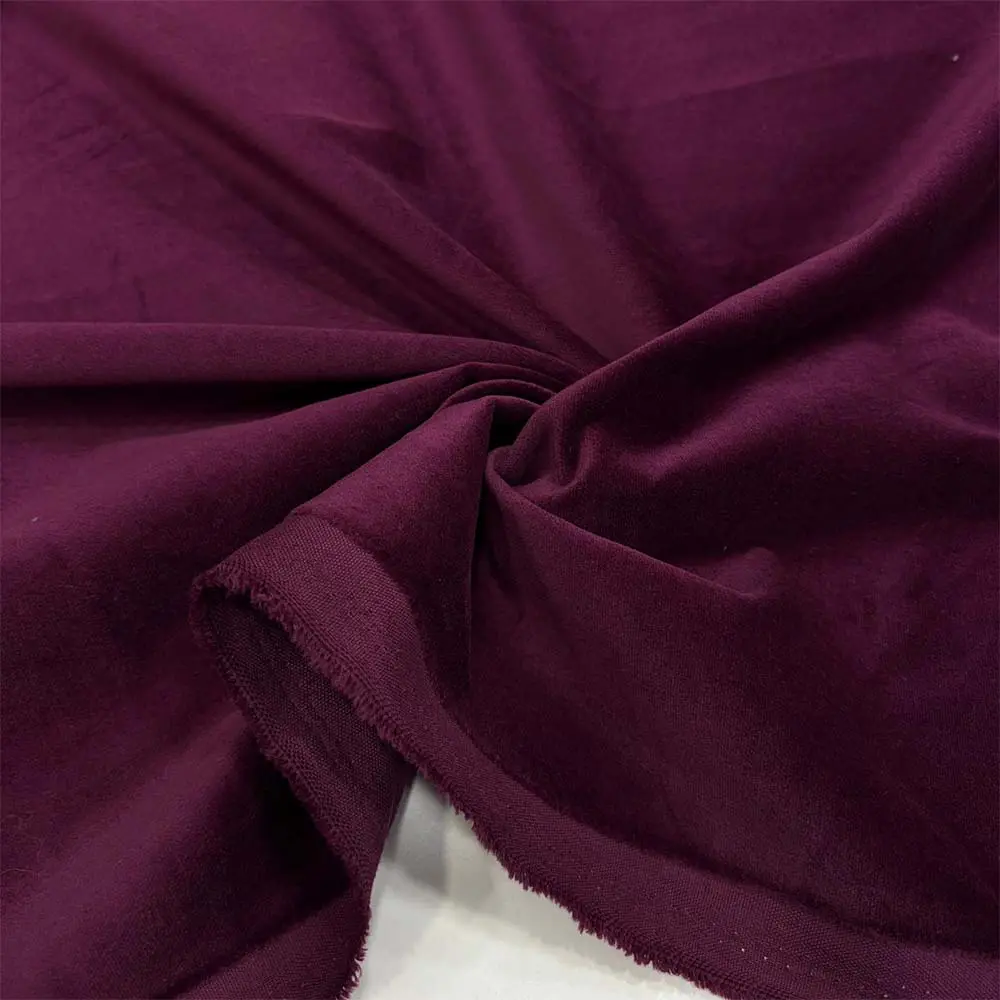 Cotton Kadife Kumaş Vişne Çürüğü Cotton Kadife Kumaş Vişne Çürüğü