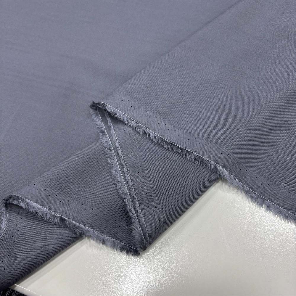 Düz Viskon Kumaş Metal Gri