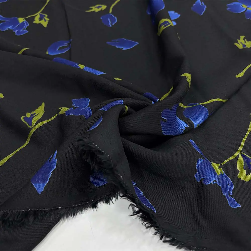 Desenli Belmando Viskon Kumaş